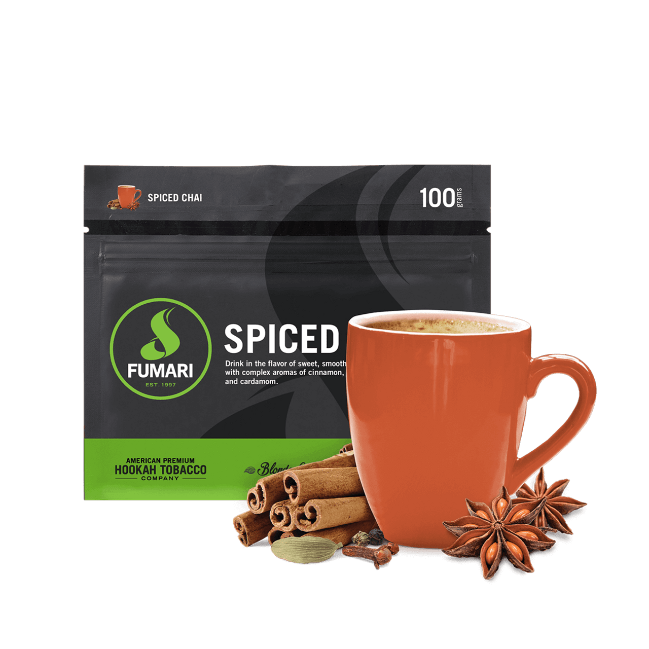 Fumari-Spiced-Chai.png Fumari Spiced Chai 100 Gr - Görsel 1