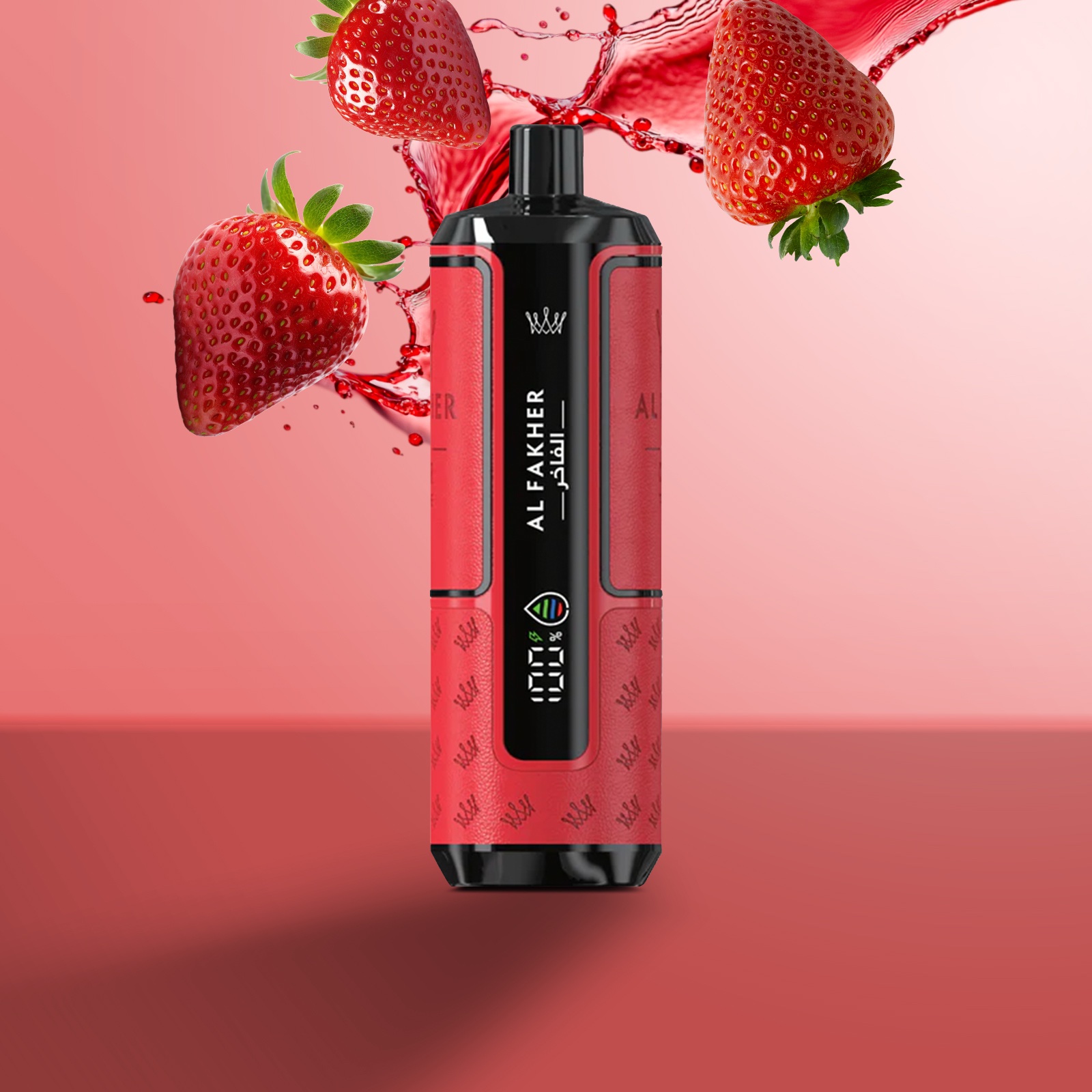 img_7670 Al fakher puff 26 k starwberry punch - Görsel 1